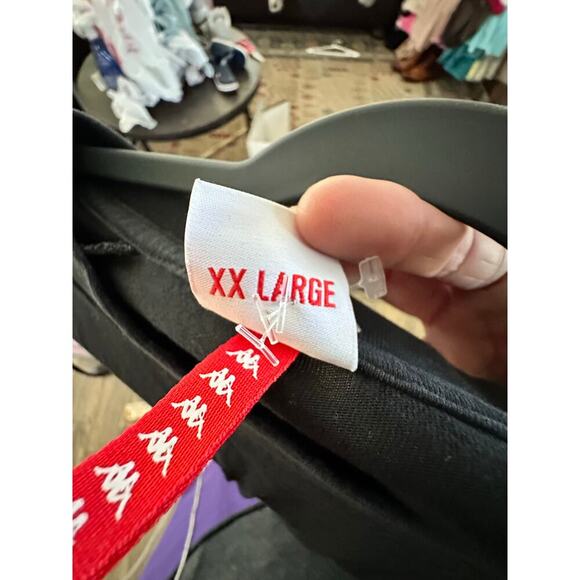 Kappa Men's Black 222 Banda Balima Short Sleeves T-shirt Size XXL - Picture 5 of 7